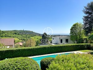 Maison avec vue imprenable, Saint Didier Au Mont D Or, 7 pièce(s), 200 m2, 1816m2 de terrain, piscine et garage double
